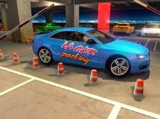 LA Car Parking game background
