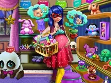Lady Mommy Goes Shopping game background