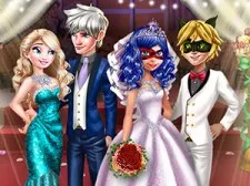 Ladybug Wedding Royal Guests game background