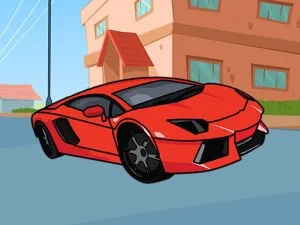 Lamborghini Coloring Book game background