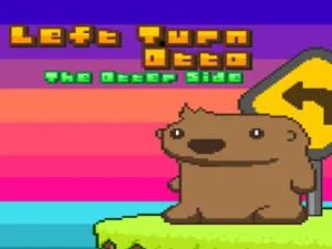 Left Turn Otto The Otter Side game background