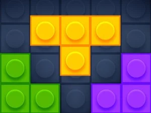 Puzzle Blok Lego game background