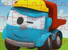 Leo The Truck Jigsaw game background