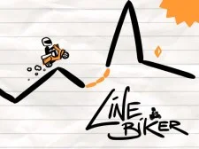 Line Biker game background