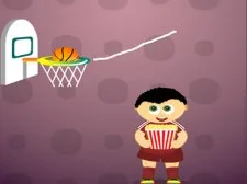 Linear Basketball game background