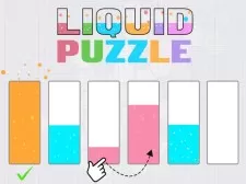 Liquid puzzle sort the color game background