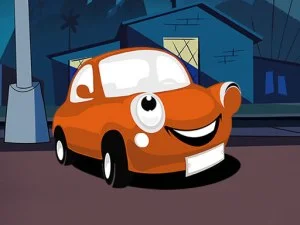 Little Car Jigsaw game background