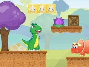 Little Dino Adventure Returns game background