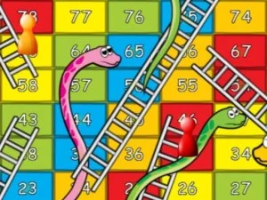 Lof Snakes and Ladders game background
