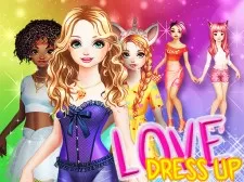 Love Dress Up Games for Girls game background