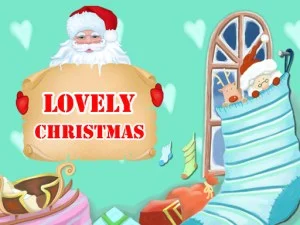 Lovely Christmas Slide game background