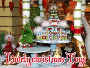 Lovely Christmas Toys Puzzle 2 game background