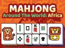 Mahjong Around The World Africa game background