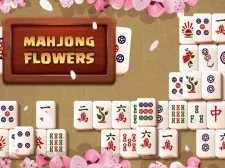 Mahjong Flowers game background