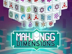 Mahjongg Dimensions 640 seconds game background