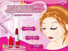 Make Your Own Cosmetic Brand Spil game background