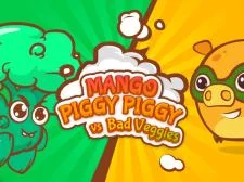 Mango Piggy Piggy vs Bad Veggies game background