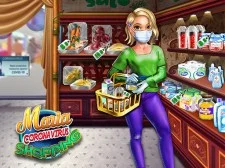 Maria Coronavirus de compras game background