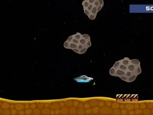 Mars Landing game background