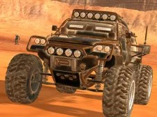 Martian Driving game background