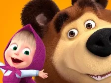 Masha and the Bear: Meadows game background