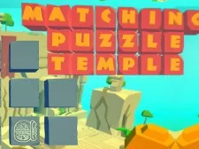 Matching Puzzle Temple game background
