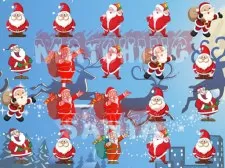 Matching Santa game background
