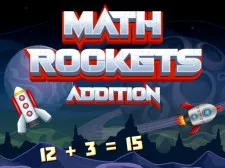 Math Rockets Addition game background
