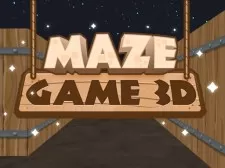 Maze Game 3D game background