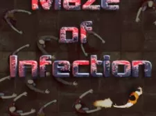 Maze of infection game background