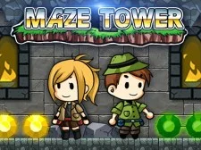 Maze Tower game background