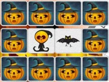 Memory Kids Halloween Game game background