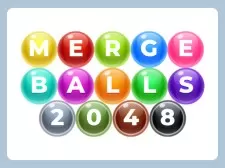 Merge Balls 2048 game background