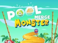 Merge Monster Pool game background