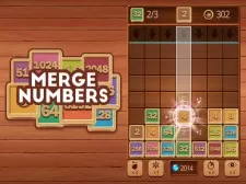 Merge Numbers Wooden edition game background