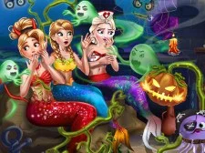 Mermaid Haunted House game background