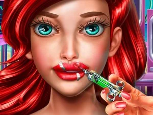 Mermaid Lips Injections game background