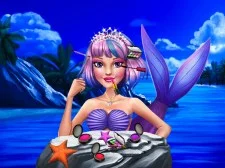 Mermaid Princess New Makeup game background