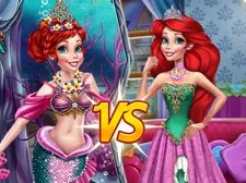 Mermaid Vs Princess game background