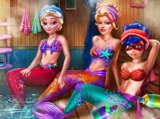 Mermaids Sauna Realife game background