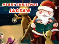 Merry Christmas Puzzle game background