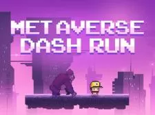 Metaverse Dash Run game background