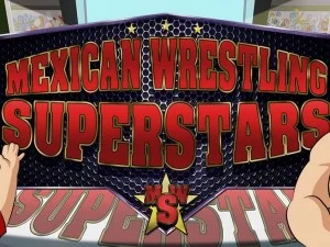 Mexican Wrestler Superstars game background