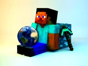 MineBlock Earth Survival game background