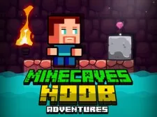 Minecaves Noob Adventure game background