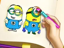 Mini Coloring Book game background