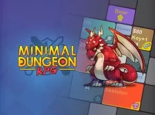Minimal Dungeon RPG game background