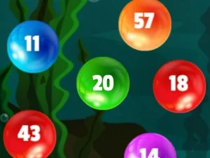 Missing Num Bubbles game background