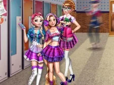 Modern Girls Collage Day game background