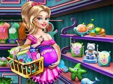 Mommy Goes Shopping game background